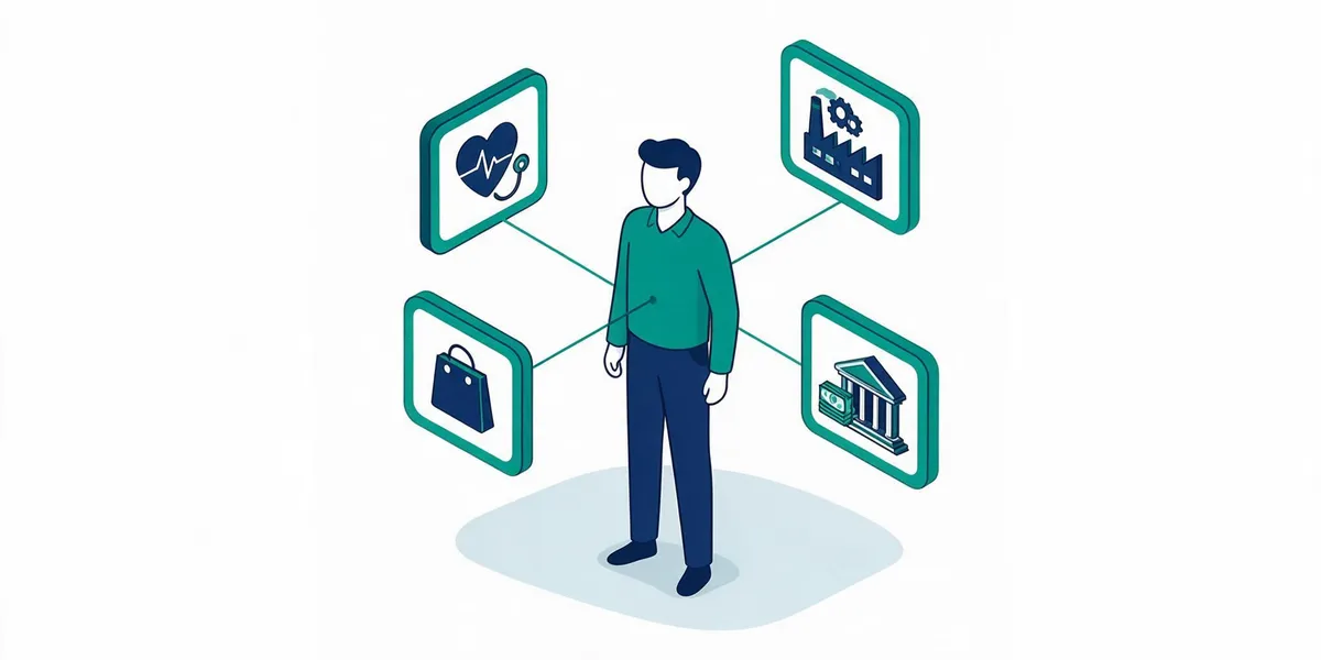 Real-world AI across industries, illustrated